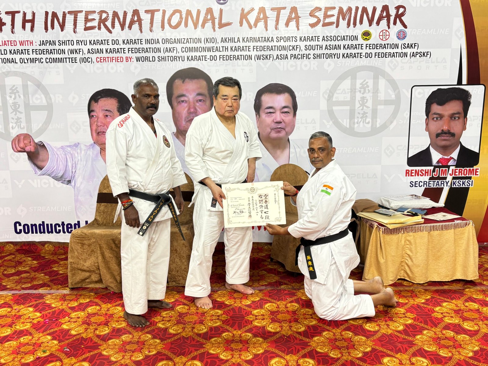 Belt Ceremony
