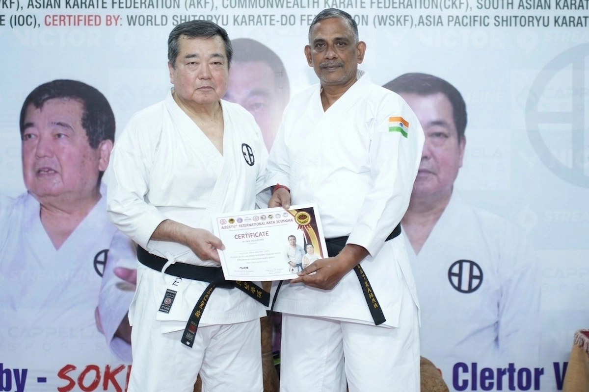 Shihan B Venkatraman — Founder UPSKS Karate